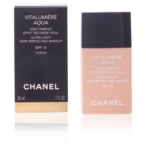 chanel fondotinta vitalumiere|chanel vitalumière aqua.